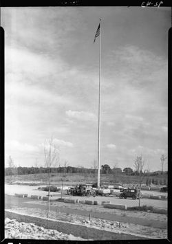 Flagpole at Lincoln Park grounds