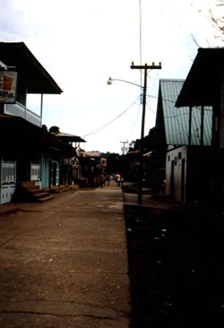 Street in Yaviza