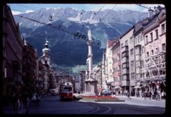 Center of Innsbruck. Mariatheresien Strasse. X