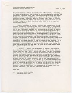 31: Memorandum from Henry H.H. Remak; Subject: “Swan Song,” 27 March 1967