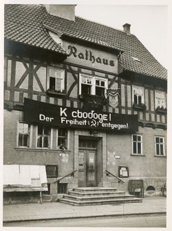 Banner on Ichterhausen City Hall