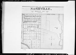 Map of Nashville (Gazetter)