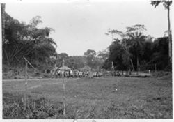 School children marching