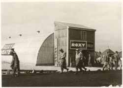 Quonset theater at Camp Tophat