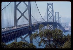 Bay Bridge to San Francisco from Yerba Buena Island