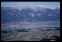 Towns in Inn valley east of Innsbruck