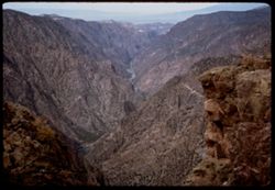 Downstream from Sunset View. Black Canyon of the Gunnison.