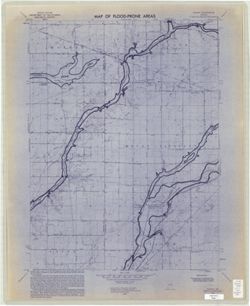 Map of flood-prone areas, Gilman quadrangle, Indiana : 7.5 minute series (topographic)