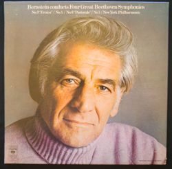Bernstein Conducts Four Great Beethoven Symphonies  Columbia Records: New York City,