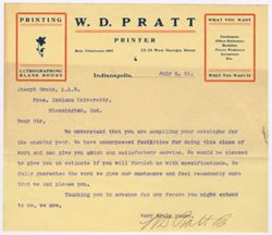 Pratt, W.D. 1901