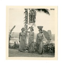 Three women in Bali, Indonesia