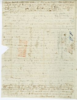 Amphlett, William, New Harmony to William Maclure, Mexico., 1839 Sept. 26