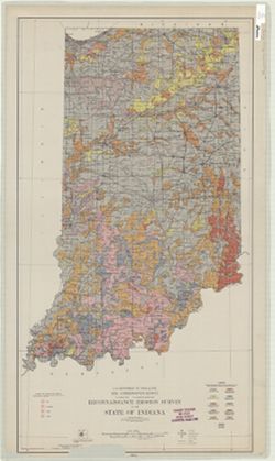 Reconnaissance Erosion Survey of the State of Indiana