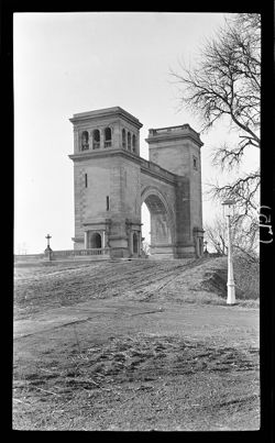 Elmrichsville Bridge, Jan. 20, 1910, 2:30 p.m.