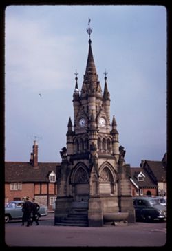 Cross in town center Stratford-on-Avon