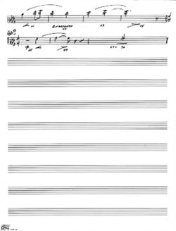 III. Serenade, Manuscript / orchestra pts (bassoon 1)