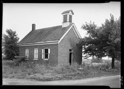 School house on road state road 229 between Oldenburg and Peppertown