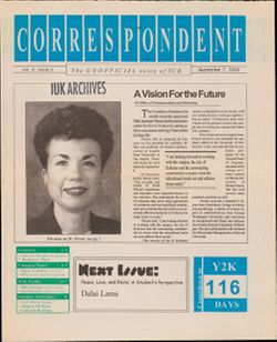 1999-09-07, The Correspondent