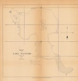 Map of Lake Manitou