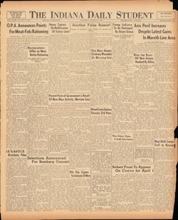 Thumbnail for 1943-03-25, Indiana Daily Student