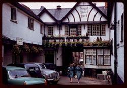Old coachyard Angel Hotel Guildford