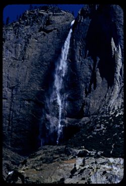 Upper Yosemite Falls from Old Village