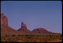 Monument Valley near Ariz.-Utah border.