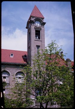 Clock tower Indiana University O & S
