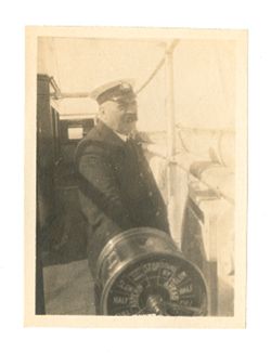 Engine order telegraph on ship