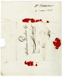 Burroughs, Dr. M[armaduke], Vera Cruz, 4 Dec 1836, to William Maclure, Mexico., 1836 Dec. 4