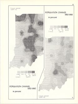 Population change, 1950-1960