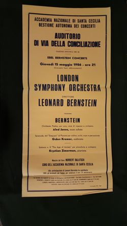 London Symphony Orchestra Poster