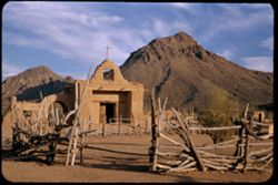 Church in Movie set for Old Tucson.  Tucson Mtn. Park.