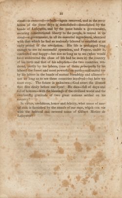 A Eulogy on Lafayette, 9 May 1835