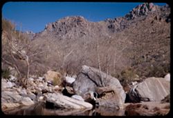 Rocks in stream of Sabino Canyon