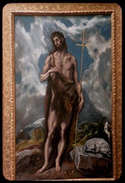 St. John the Baptist El Greco