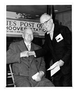 Roy W. Howard and Herbert Hoover