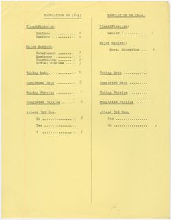 Questionnaires of Men Enlisted in the Naval Reserves undated