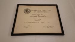 American Institute of Decorators Award
