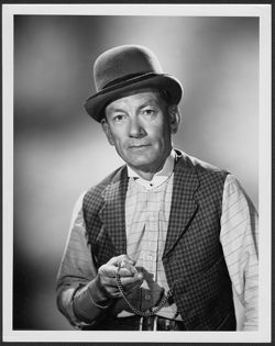 Hoagy Carmichael in publicity shot from television show, Laramie.
