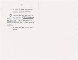 R. [May ??, 1969]Little League Speech, Clarksville