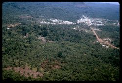 Ariel view – from the monument site to the north