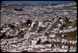 View East by north from Twin Peaks San Francisco