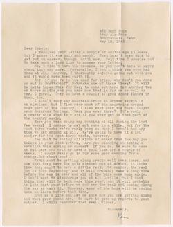 Jones, Ken C. to LG, 1943