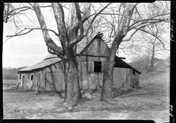 Old barn at Sara Kirts, beyond Gnaw Bone
