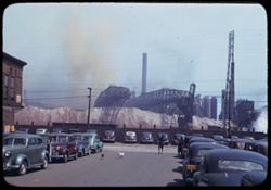 Ore docks of Carnegie - Illinois Steel Corp. from E. 90th St. So. Chgo.