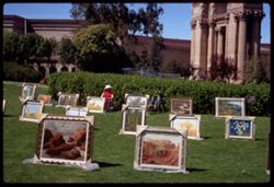 San Fransico's Artists Guild at Palace of Fine Arts Lagoon