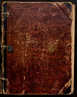 John C. Wilson's Indiana University diary, November 1857-January 1858, C547