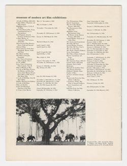 Museum of Modern Art: A Report on the Film Library, 1941-1956, 1956