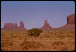 Big Indian., Bear & Rabbit, Stage Coach, Monument Valley Navajo Tribal Park. Castle Butte